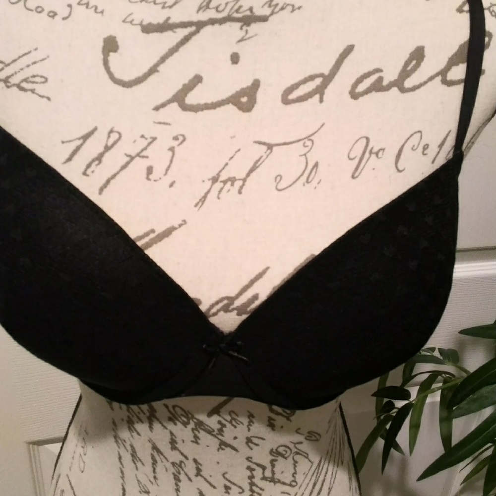 BCBG Black Bra NWT